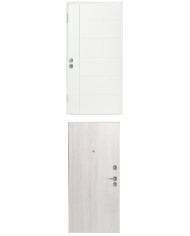 Porta blindata - Sicura White L900 X H2100 ( Apertura porta: Spinta a destra)