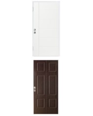 Porta blindata - Sicura White L900 X H2100 ( Apertura porta: Spinta a destra)