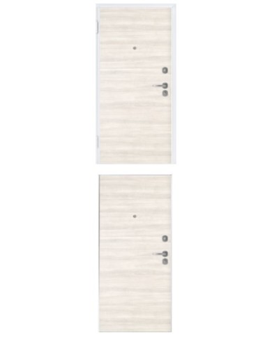 Porta blindata - Sicura White L900 X H2100 (Apertura porta: Spinta a sinistra)