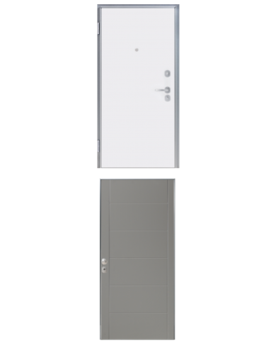 Porta blindata - Sicura Silver L800 X H2100 (Apertura porta: Spinta a destra)