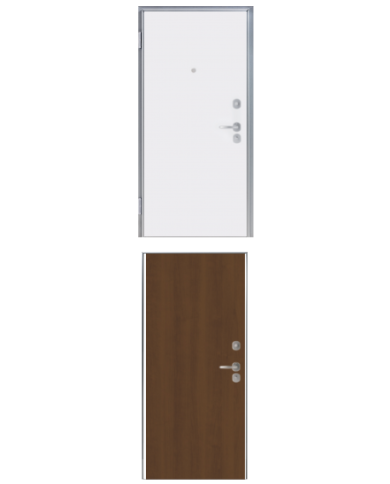 Porta blindata - Sicura Silver L800 X H2100 (Apertura porta: Spinta a destra)