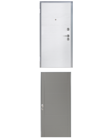 Porta blindata - Sicura Silver L800 X H2100 (Apertura porta: Spinta a destra)