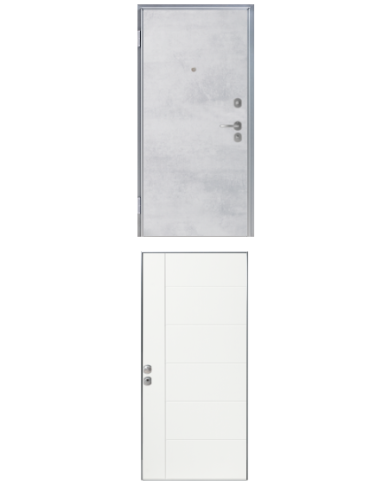 Porta blindata - Sicura Silver L800 X H2100 (Apertura porta: Spinta a destra)