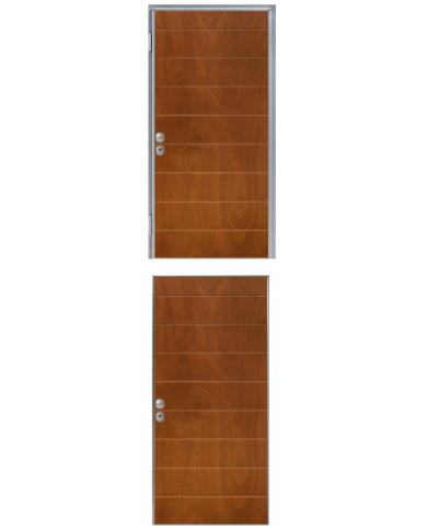 Porta blindata - Sicura Silver L800 X H2100 (Apertura porta: Spinta a destra)