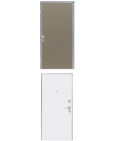 Porta blindata - Sicura Silver L800 X H2100 (Apertura porta: Spinta a destra)