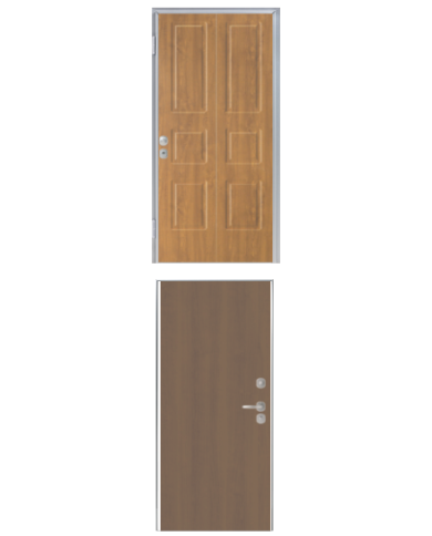 Porta blindata - Sicura Silver L800 X H2100 (Apertura porta: Spinta a destra)