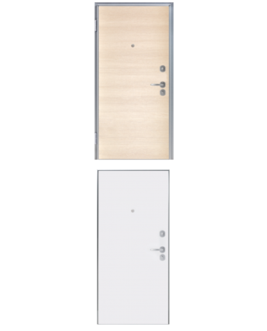 Porta blindata - Sicura Silver L800 X H2100 (Apertura porta: Spinta a destra)