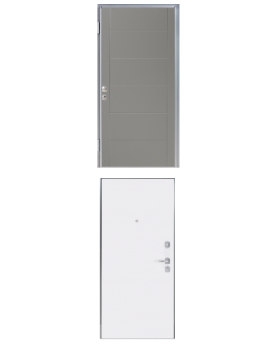 Porta blindata - Sicura Silver L800 X H2100 (Apertura porta: Spinta a destra)