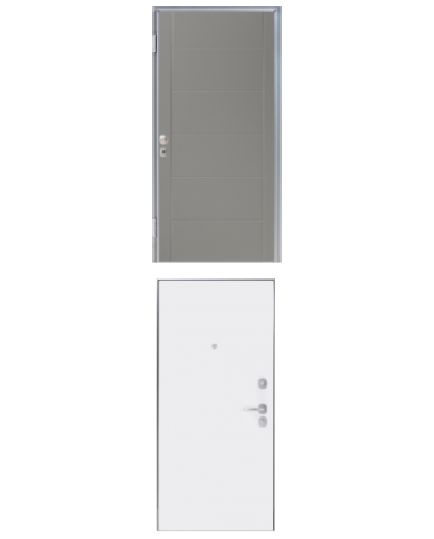 Porta blindata - Sicura Silver L800 X H2100 (Apertura porta: Spinta a destra)