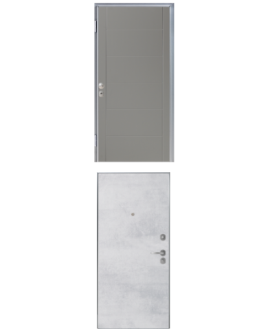 Porta blindata - Sicura Silver L800 X H2100 (Apertura porta: Spinta a destra)