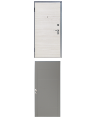 Porta blindata - Sicura Silver L800 X H2100 (Apertura porta: Spinta a destra)