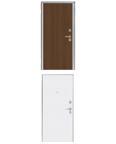 Porta blindata - Sicura Silver L800 X H2100 (Apertura porta: Spinta a destra)