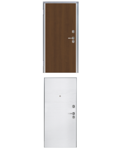 Porta blindata - Sicura Silver L800 X H2100 (Apertura porta: Spinta a destra)