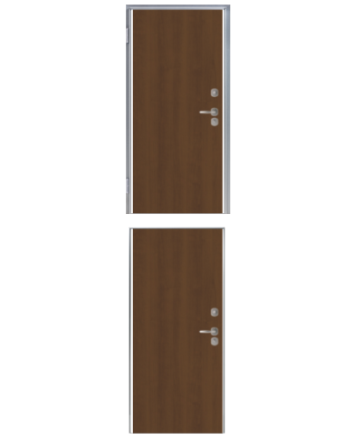 Porta blindata - Sicura Silver L800 X H2100 (Apertura porta: Spinta a destra)