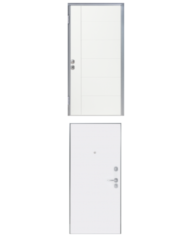 Porta blindata - Sicura Silver L800 X H2100 (Apertura porta: Spinta a destra)