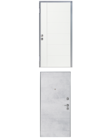 Porta blindata - Sicura Silver L800 X H2100 (Apertura porta: Spinta a destra)