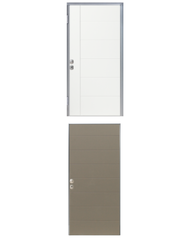 Porta blindata - Sicura Silver L800 X H2100 (Apertura porta: Spinta a destra)