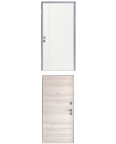 Porta blindata - Sicura Silver L800 X H2100 (Apertura porta: Spinta a destra)