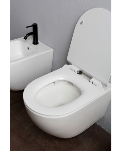 WC Nemesi sospeso Rimless 52 x 36 cm - Serie Nemesi