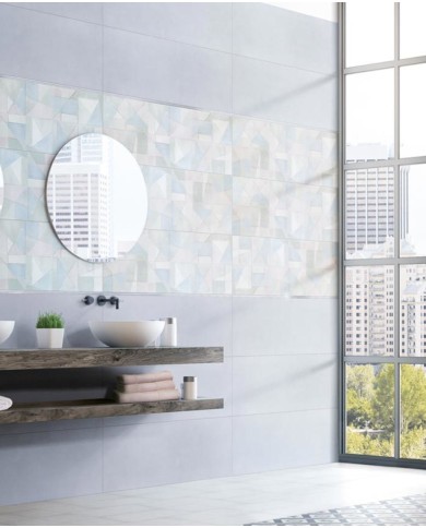 Rivestimento in Bitech pasta bianca 33 x 100 - Serie Resine