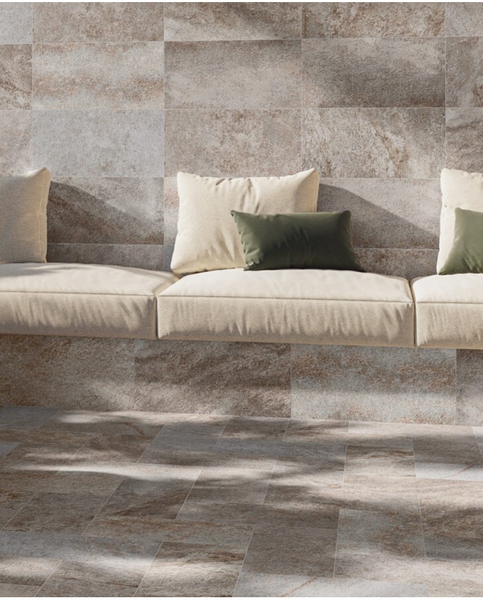 Gres porcellanato smaltato 21,6 x 43,5 Naturale - Serie Dolomia