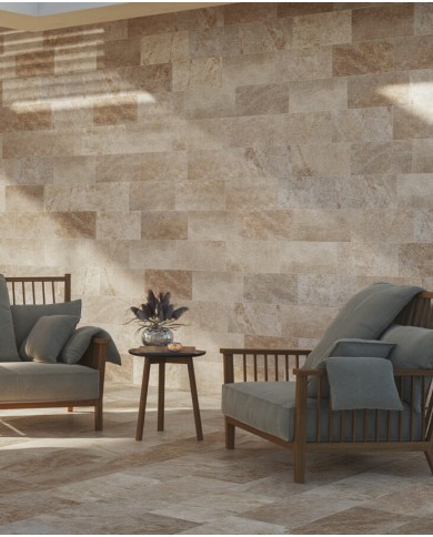 Gres porcellanato smaltato 30 x 60 Naturale - Serie Dolomia