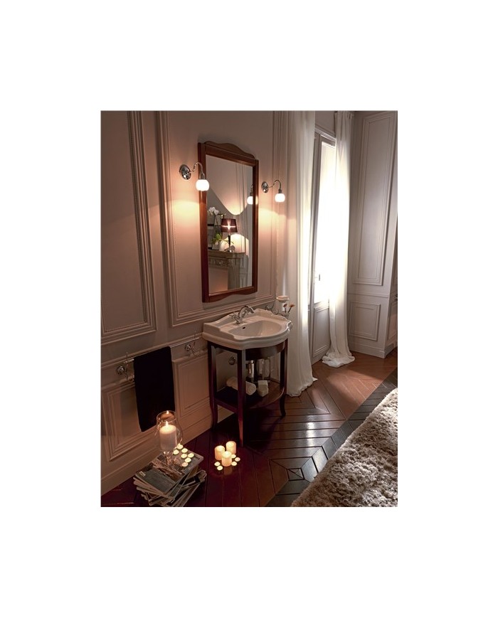 Lavabo 69 monoforo (tre fori su richiesta) - Serie Retrò