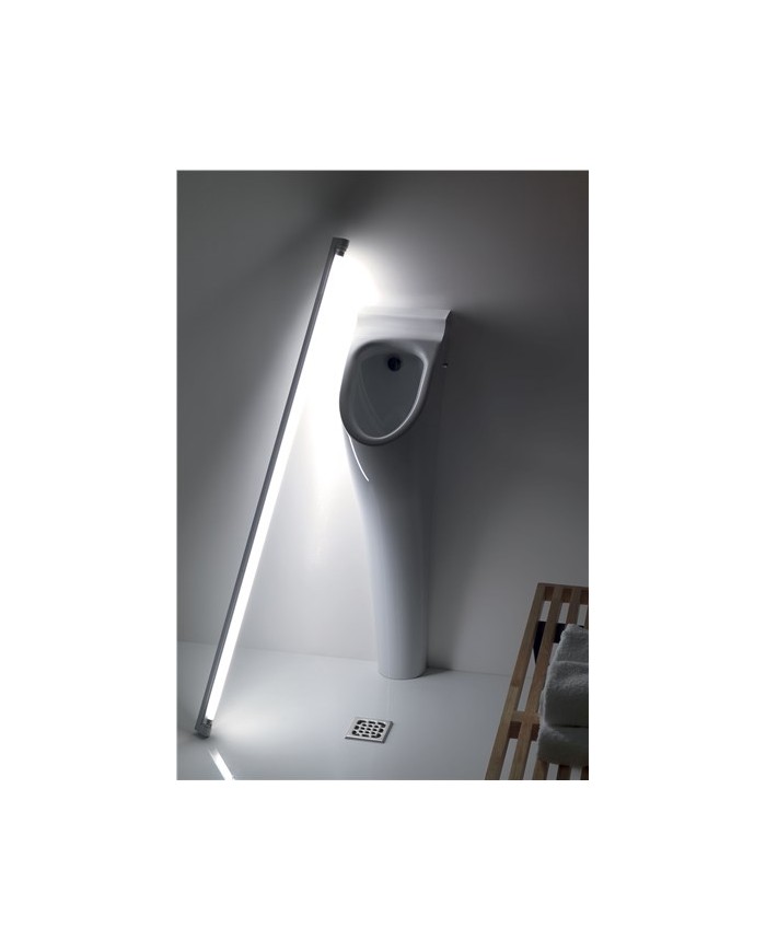 Orinatoio filo muro completo di sifone e fissaggio - Serie Aquatech