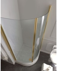 Piatto doccia semicircolare 90 x 90 - Serie Retrò