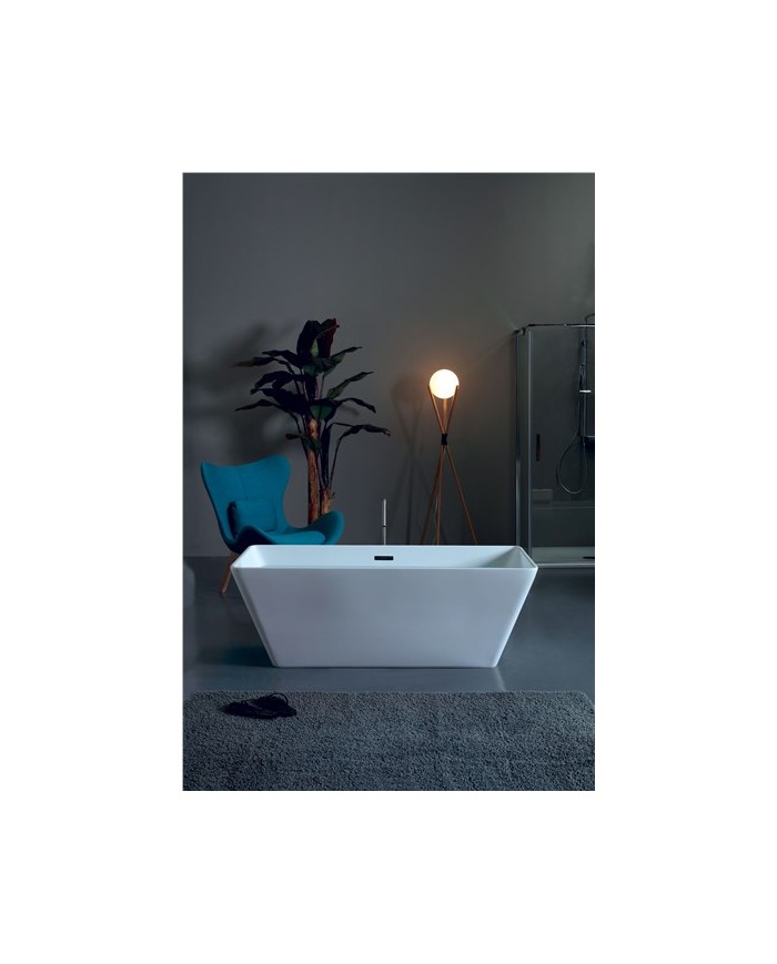 Vasca freestanding in acrilico completa di piletta clic clac - Serie EGO