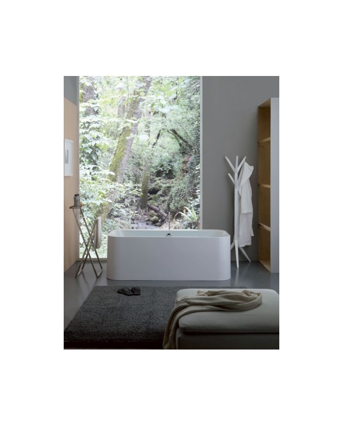 Vasca freestanding in acrilico completa di piletta clic clac - Serie Tribeca