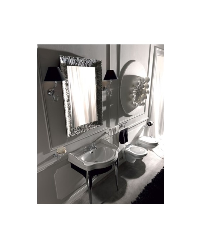 WC sospeso completo di protezione acustica e antiurto - Serie Retrò