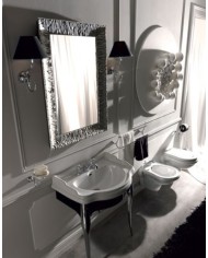 WC sospeso completo di protezione acustica e antiurto - Serie Retrò