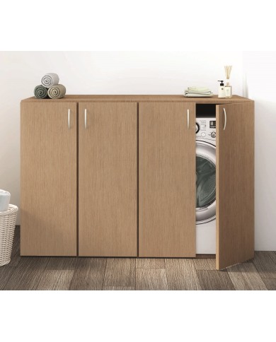 Composizione portalavatrice e portasciugatrice in foto - Serie Denise