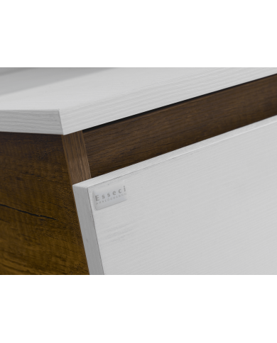 Mobile bagno sospeso 2 cassetti - Serie Vietri