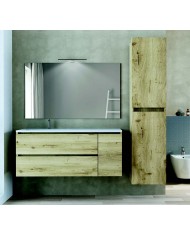 Mobile base con 2 cassetti e 1 anta - Serie Elba 120