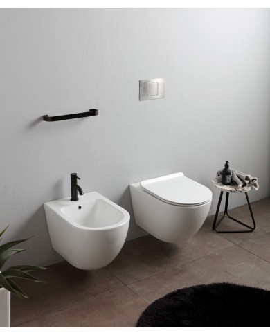 Bidet Nemesi Rimless 55 x 36 cm - Serie Nemesi