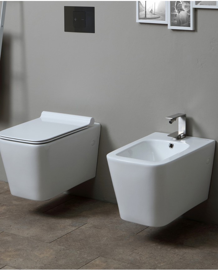 Bidet Nanà Rimless Sospeso 52 x 36 cm - Serie Nanà