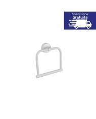 Porta asciugamani - Tipologia Uno Bianco Opaco