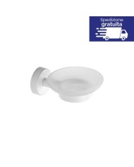 Portasapone - Tipologia Uno Bianco Opaco