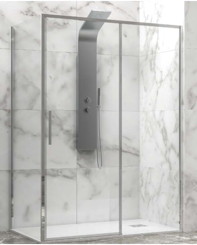 Cabina doccia - Tipologia Lea 400 & L-3811 Cromo