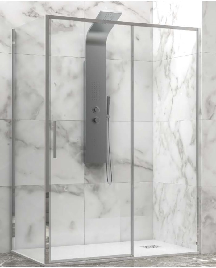 Cabina doccia - Tipologia Lea 400 & L-3811 Cromo