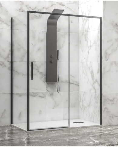 Cabina doccia - Tipologia Lea 400 & L-3811 Nero