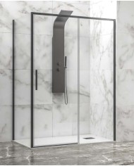 Cabina doccia - Tipologia Lea 400 & L-3811 Nero