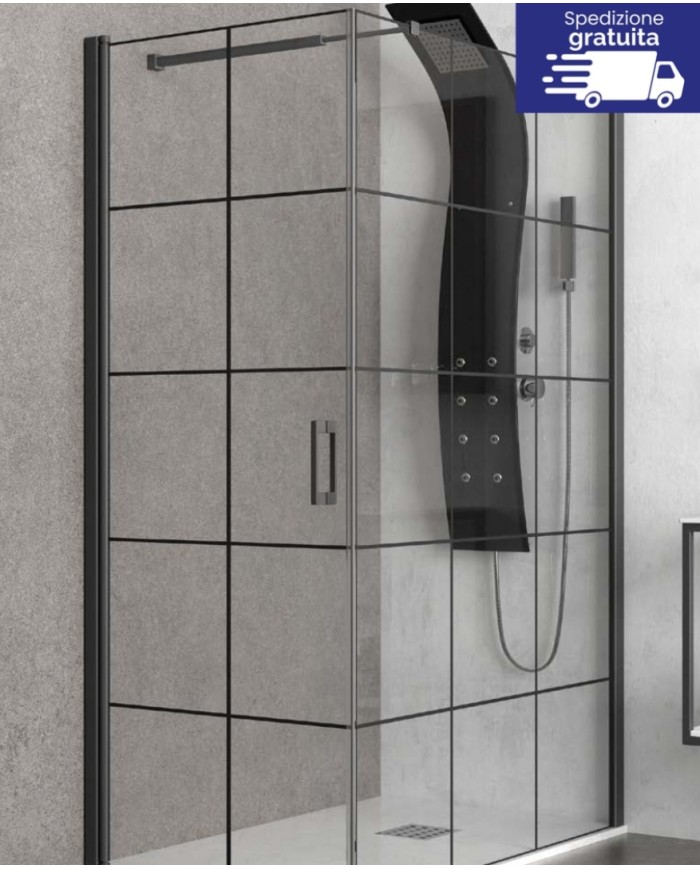 Cabina doccia - Tipologia Nero Pivot & Free 1