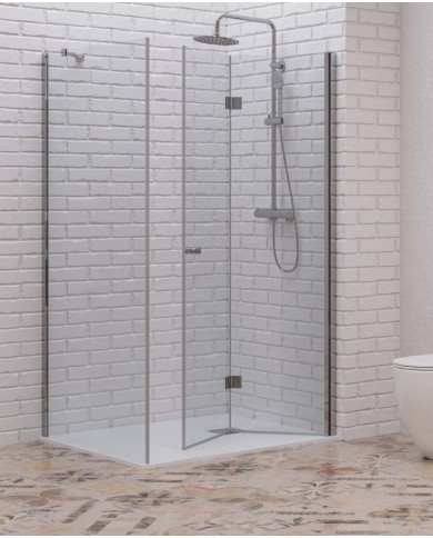 Cabina doccia - Tipologia S 7 & Walkin 1 Cromo