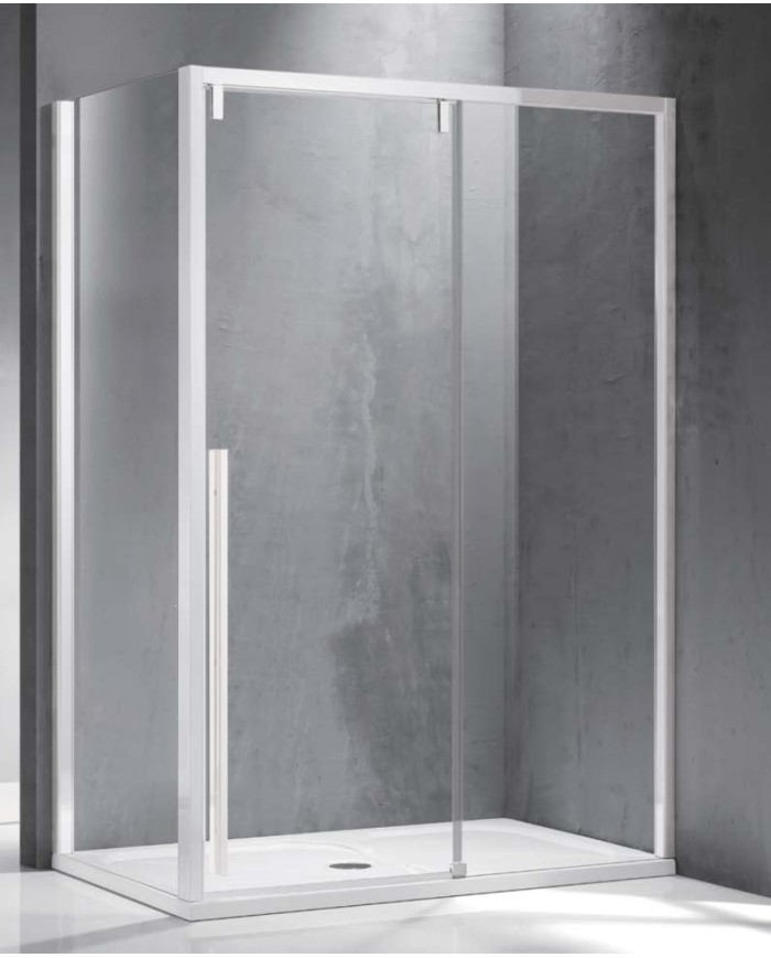 Cabina doccia - Tipologia Santorini 400 & NR-10 Bianco Opaco