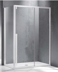 Cabina doccia - Tipologia Santorini 400 & NR-10 Bianco Opaco