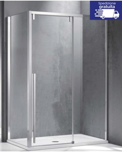 Cabina doccia - Tipologia Santorini 400 & NR-10 Cromo