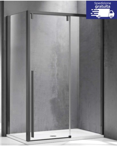 Cabina doccia - Tipologia Santorini 400 & NR-10 Gun Metal